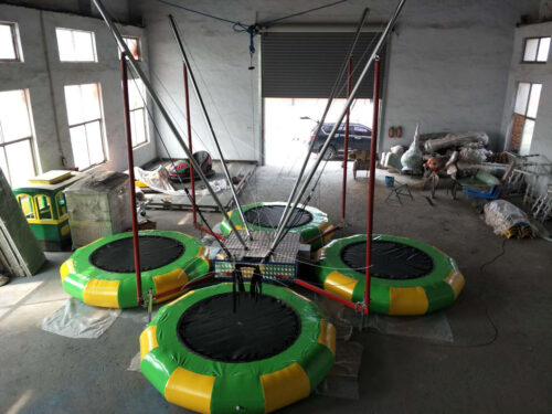 4 in 1 adults bungee trampoline